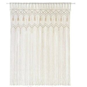 Urban Outfitters Handmade Boho Large Woven Macrame Wall Hanging Curtain